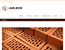 Tablet Screenshot of ambud.pl